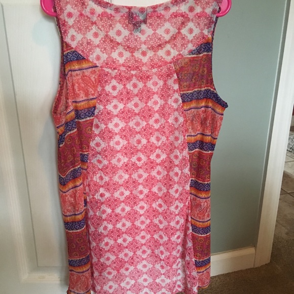 Girls sheer knit tank - Picture 4 of 5